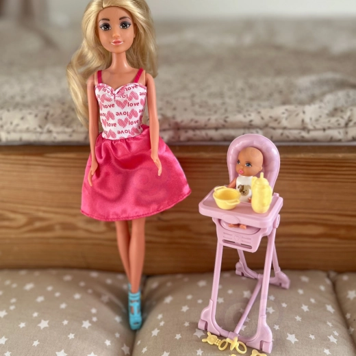 Caring for the baby like in a real family
