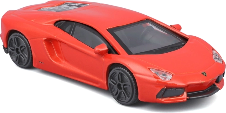 Detailed orange metallic finish