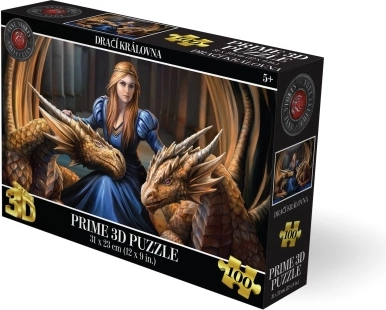 3D puzle – Pūķu karaliene, 100 gabaliņi