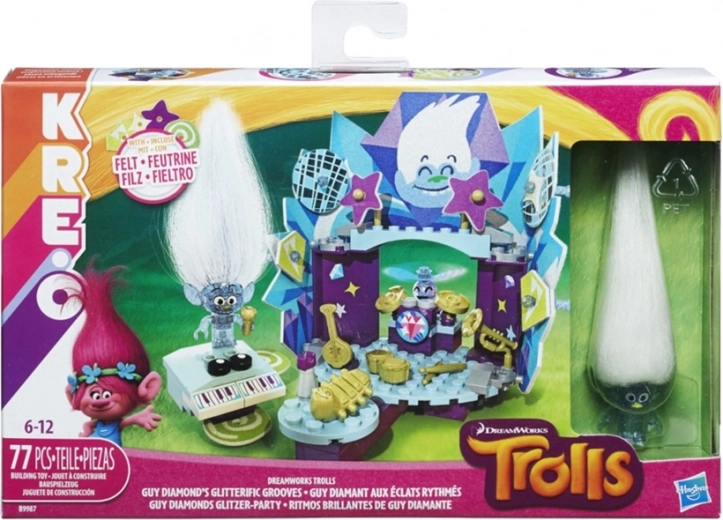KRE-O Trolls Guy Diamond – creative building set with stage