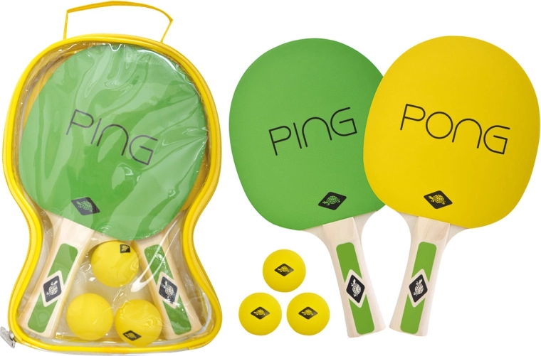 Schildkröt galda tenisa Ping Pong komplekts ar futrāli