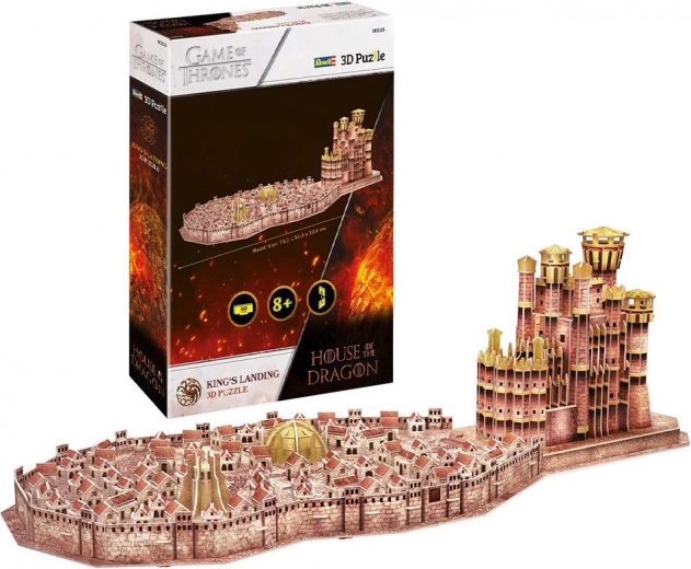 Revell 3D puzle House of the Dragon: King's Landing, 262 detaļas