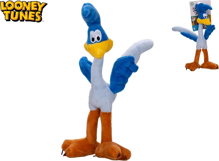 Plīša rotaļlieta ROAD RUNNER LOONEY TUNES 37 cm