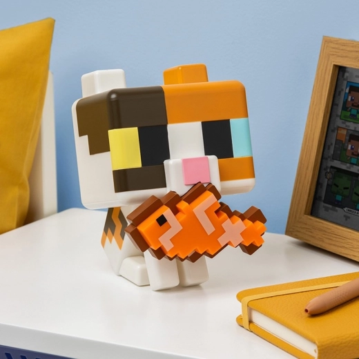 Minecraft lampiņa GloBuddies kaķis