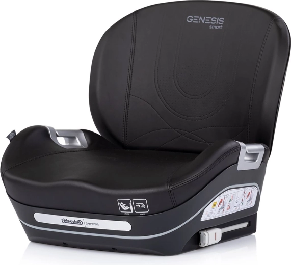 Chipolino paliktnis Genesis Smart i-Size ar ISOFIX, noir (125–150 cm)