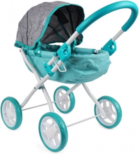 Viegls metāla rāmis un putu riteņi