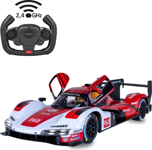 RC auto Porsche 963 LMDh mērogā 1:14, sarkana
