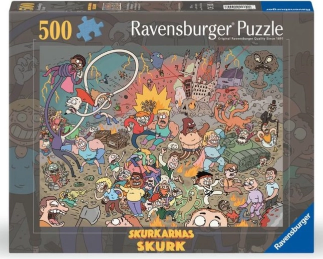 Ravensburger puzle Skurkarnas skurk 500 gabali
