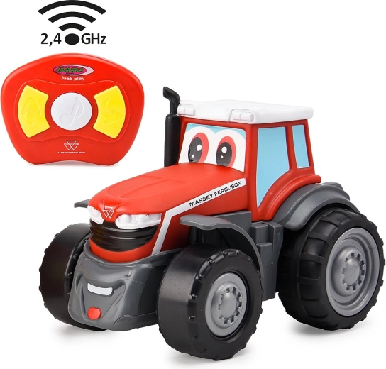 Bērnu RC traktors Massey Ferguson ar skaņu