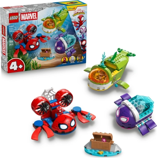 Lego Marvel Spidey: zemūdens transportlīdzekļi