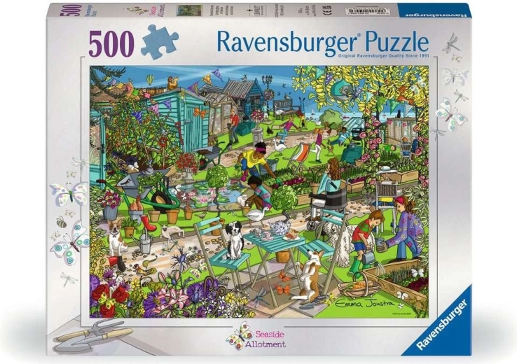 Ravensburger puzle Piejūras dārziņš 500 gabaliņi
