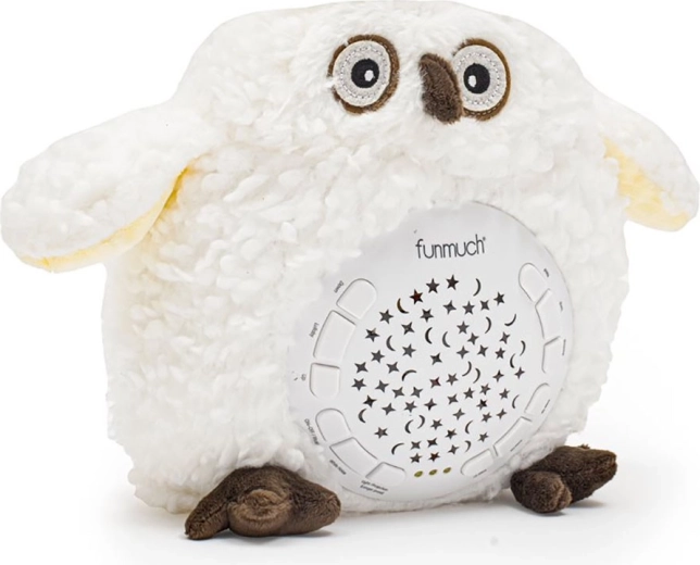 Plush Owl with Projector and Music Baby Mix