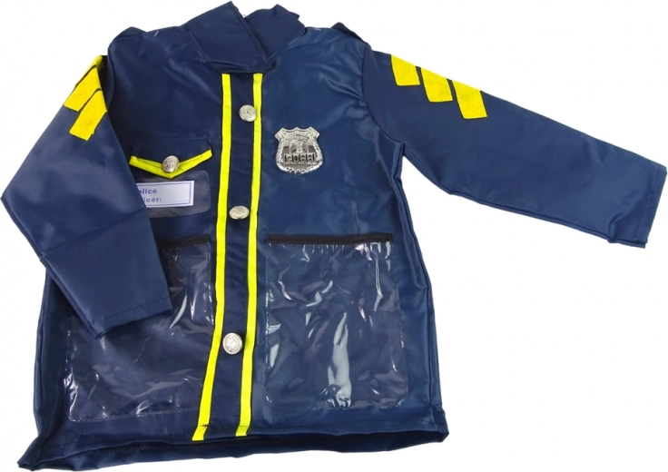Ērta jaka ar uzrakstu POLICE
