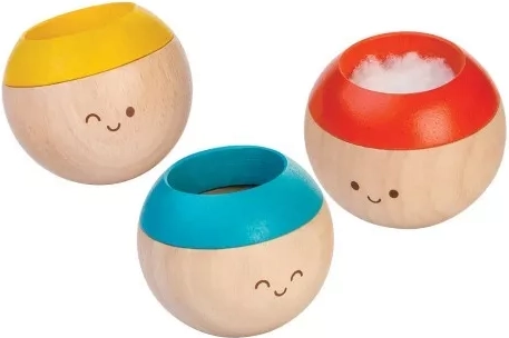 Plan Toys sensorās bumbiņas (3 veidi)