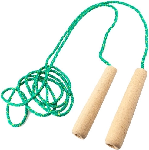 Skipping Rope with Wooden Handles 2.5 m