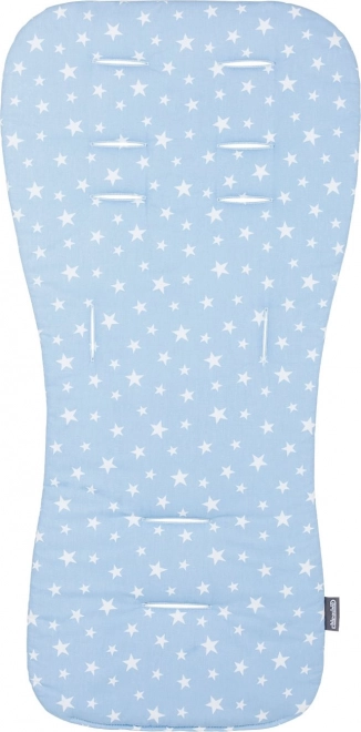 Mīksts ieliktnis ratiņiem Chipolino Blue Stars