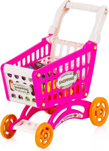 Bērnu iepirkumu ratiņi ar pārtikas produktiem CHIPOLINO