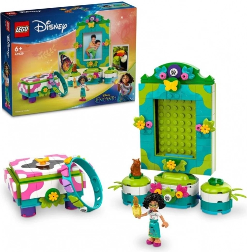LEGO® Disney 43239 Mirabel foto rāmītis un rotlietu lādīte
