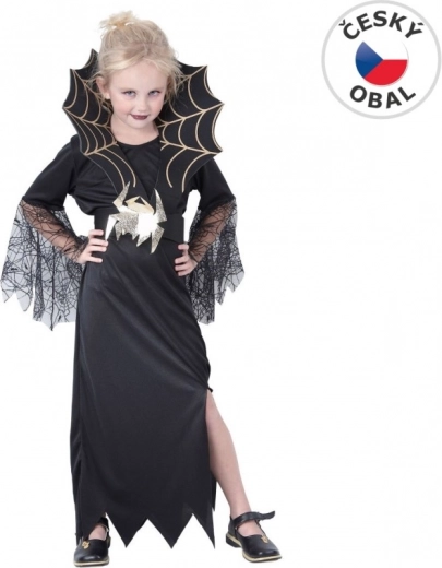 Wiky carnival costume Black Queen L (130–140 cm)