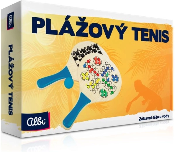 Pludmales teniss un ceļojumu spēļu komplekts 3 vienā