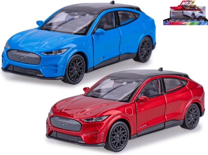 Metāla modelis Ford Mustang Mach-E GT 1:34 ar atpakaļuzvilkšanu
