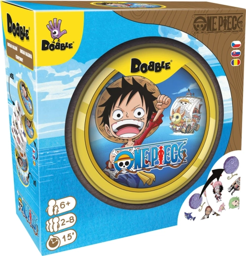 One Piece motīvi uz 55 apaļām kārtīm
