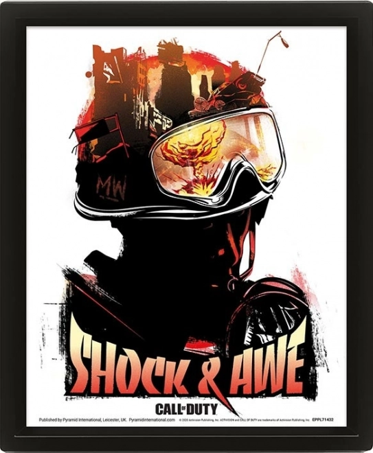 3D attēls CALL OF DUTY Shock
