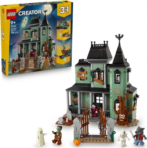 LEGO Creator 3 vienā 31167 Spokainā māja