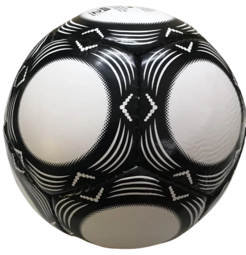 Mini futbola bumba melnbalta Sparkys