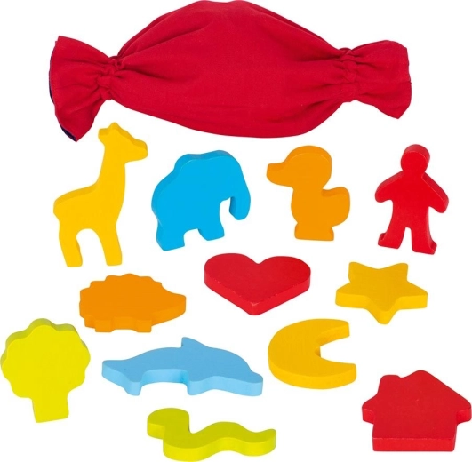 Goki tactile shapes game