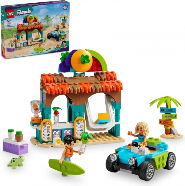 LEGO® Friends 42625 pludmales smūtiju stends