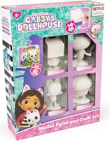 Spin Master Gabby’s Dollhouse creative figurine painting set