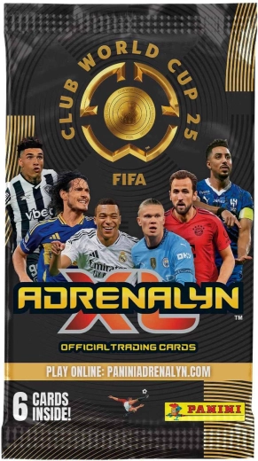 Panini FIFA Club World Cup 2025 Adrenalyn XL kolekcionējamās kartītes boosteris - 1 gab.