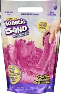 Kinetiskās smiltis mirdzoši rozā 0,9 kg