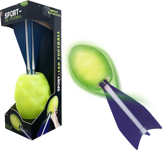 Sticky Ball Game spīdoša LED lipīgā bumba
