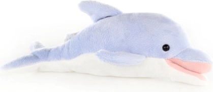 Plīša delfīns gaiši zils 25 cm