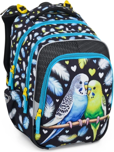Bagmaster skolas mugursoma BETA 25 A Papagailis