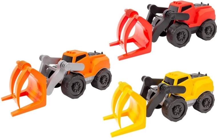 Grabber Tractor 28 cm – freewheel construction vehicle (assorted colors)