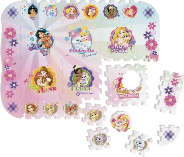 Putuplasta puzle Disney Princeses 12 gab.