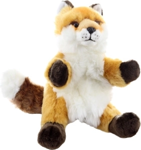 Plush Fox Hand Puppet 30 cm ECO-FRIENDLY