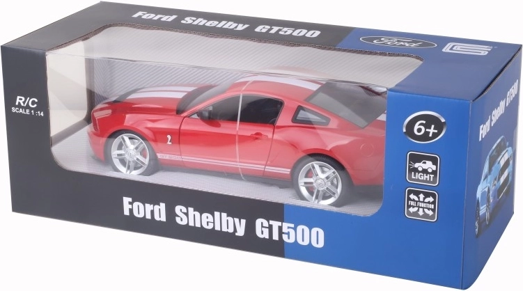 RC auto Ford Mustang Shelby GT500 1:14 sarkans vai zils