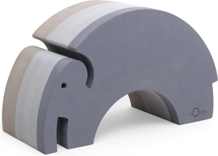 bObles Elephant L Cloudy Blue – balance and sensory movement toy