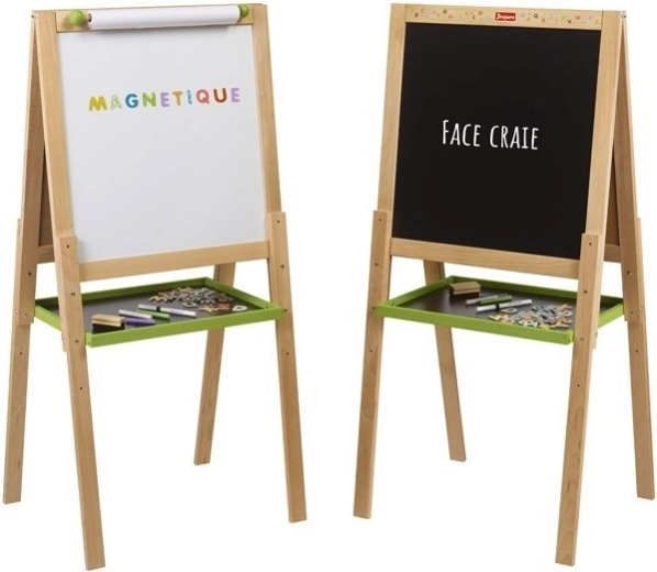 Jeujura koka daudzfunkcionāla tāfele ar papīra rulli 54 × 54 cm