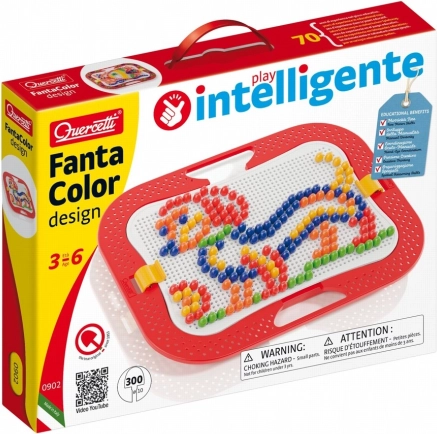 Quercetti Fantacolor Design mozaīka 300 gab. (10 mm)