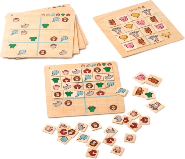 Toys for Life koka sudoku ar dzīvniekiem