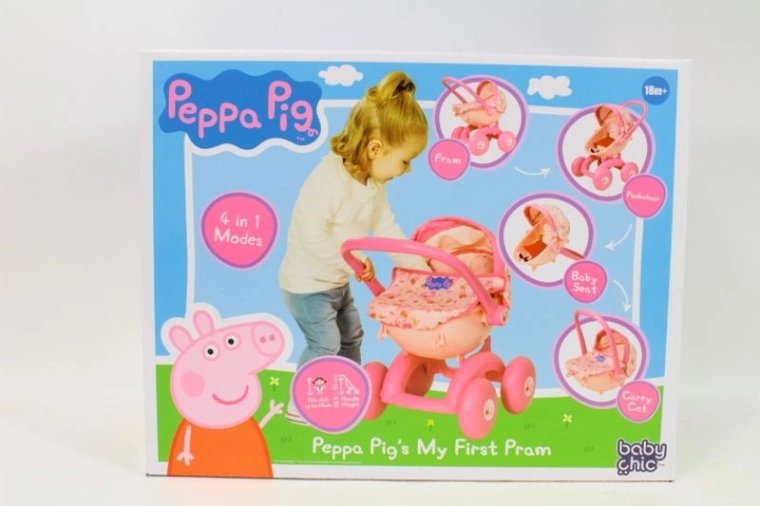 Peppa Pig My First Doll Stroller 4 in 1