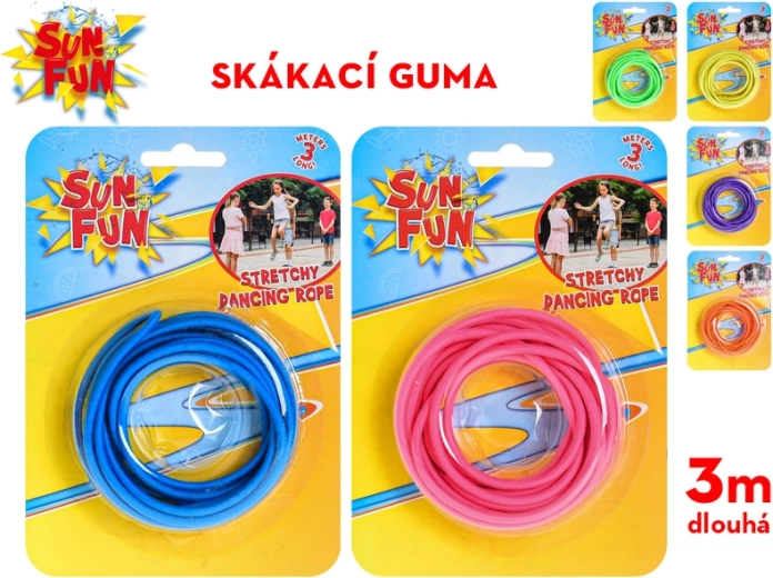 Lēkājamā gumija Sun Fun 300 cm – bērnu lēkājamā gumija 6 krāsās