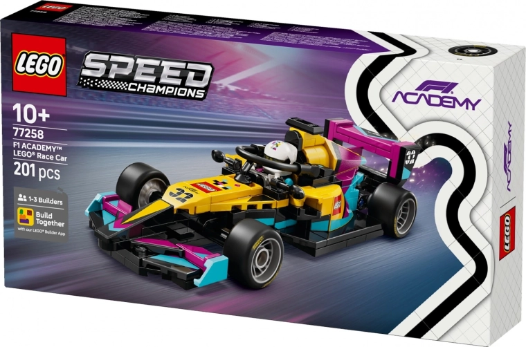 Female driver minifigure for racing play
