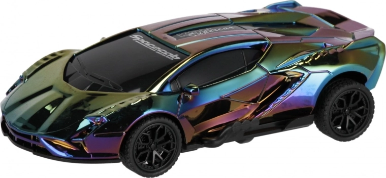 A chameleon rainbow effect that stands out