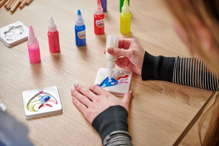 3D figūriņu veidošana no krāsaina gēla